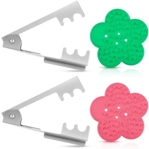 2 Sets Rose Thorn Stripper Tool, Rose Stem Leaf Thorn Stripper Tool Kit
