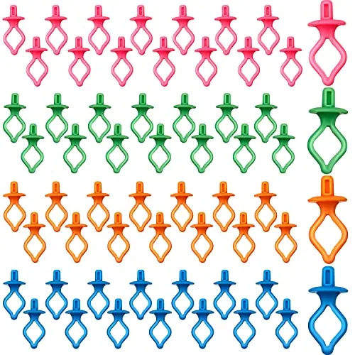 60 Pcs Bobbin Holders for Thread Spools Bobbin Clips Preventing Tangles