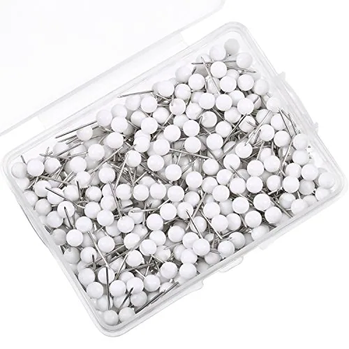 500 Pcs Map Push Pins Round Thumb Tack