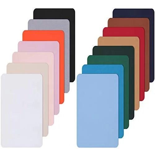 15 Pcs Nylon Repair Patches Waterproof Jacket Patch 9.8x5.9 in
