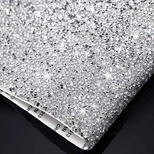 Bling Crystal Resin Rhinestones Sticker Sheet DIY Self-Adhesive Car