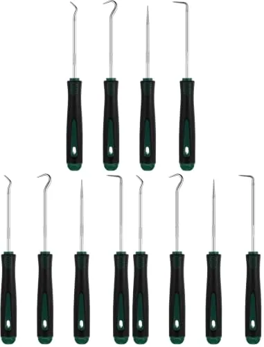 4 Pcs Pick and Hook Set Precision Automotive Mechanic Picks Tools Set for