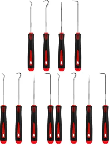 4 Pcs Pick and Hook Set Precision Automotive Mechanic Picks Tools Set for