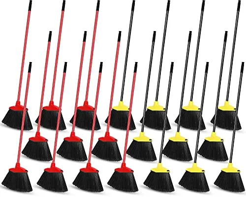 20 Pcs Brooms Bulk for Indoor Outdoor 54 Inch