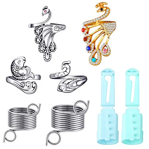 8 Pcs Yarn Guide Finger Holder Set