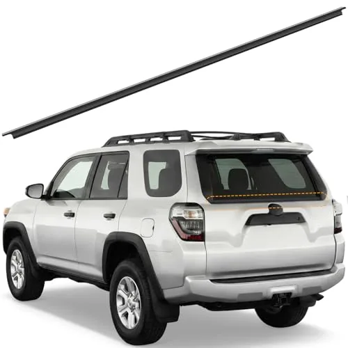 Door Tailgate Glass Belt Molding Weather Strip Compatible with Toyota
