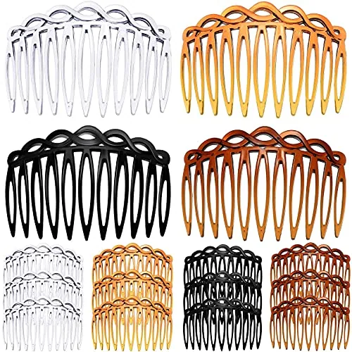 16 Pieces Women Hair Comb Accessories French Hair Side Combs
