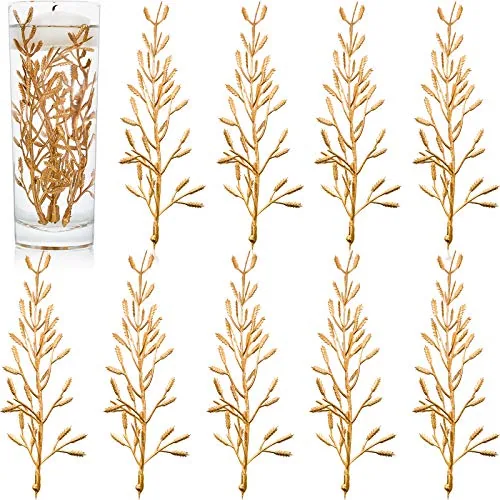 30 Pcs Faux Flowers for Floating Candles Floating Flowers Vase Fillers
