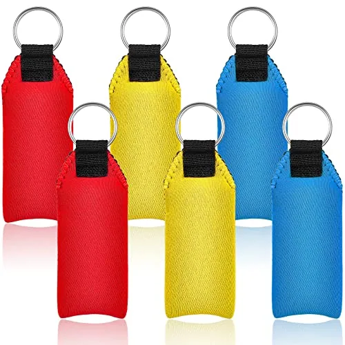 6 Pieces Floating Boat Keychain Floatable Keychain multicolor 2