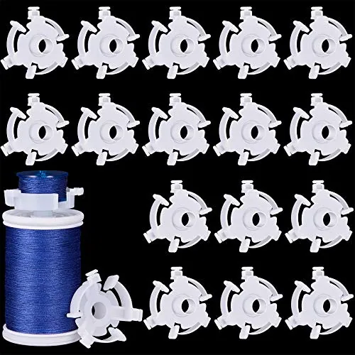 25 Pieces Bobbin Holder Sewing Clips Tool for Spools of Thread