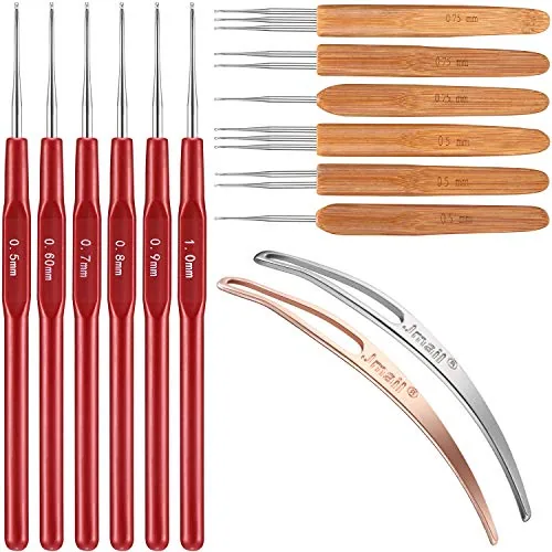 14 Pcs Dreadlock Crochet Hook Set Crochet Hooks for Hair