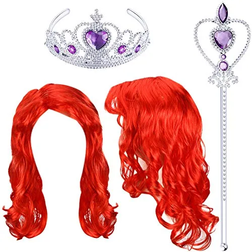 3 Pcs Halloween Mermaid Costume Accessories for Girls