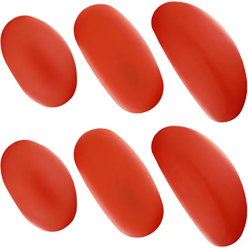 6 Pcs Soft Pottery Rubber Rib for Clay Ceramic Ribs Tool for Smooth