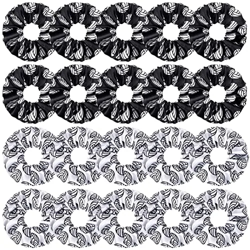 20 Pcs Volleyball Sport Hair Scrunchies Gifts Volleyball Scrunchy