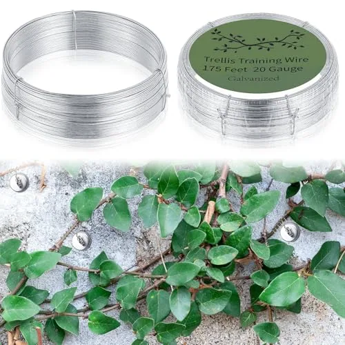 350 Feet Plants Trellis Training Wire 2 Rolls Trellis Wire for Climbing