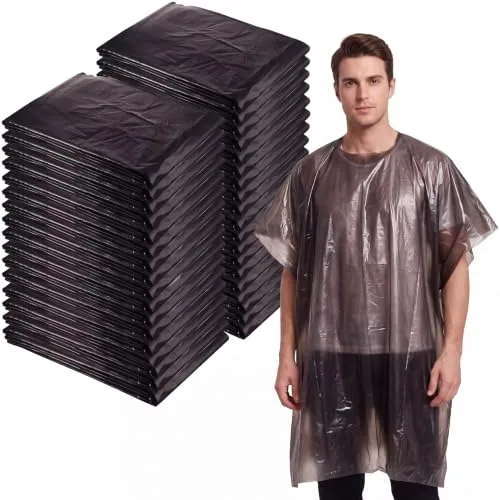 100 Disposable Salon Cape for Hair Stylist,51.2 x 36.2 Inch