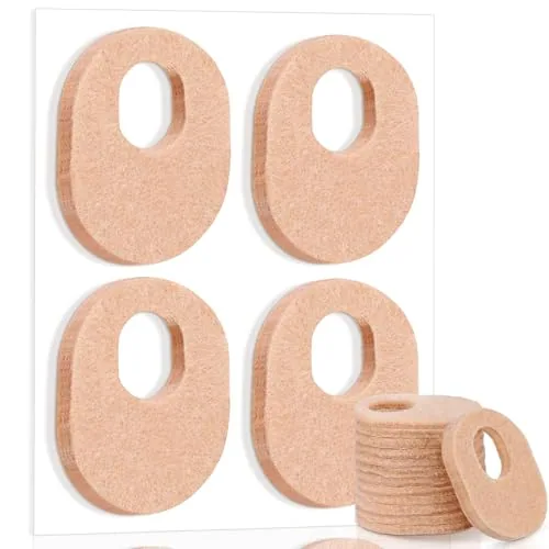 48 Pack Callus Pads, 1/8 in Thick Oval Corn Pads,1/4 Inch
