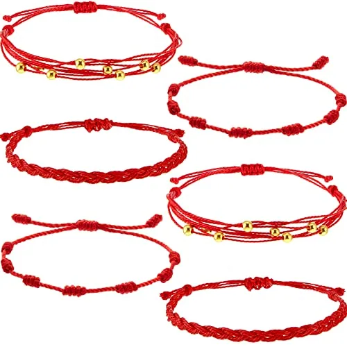 Red String Bracelet Pulsera Roja Amulet