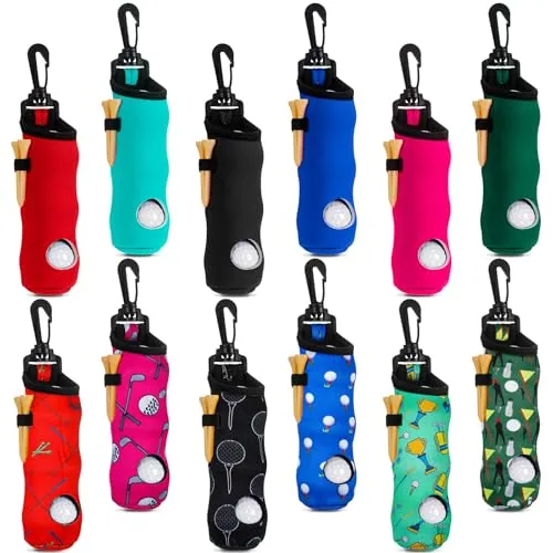 12 Pcs Golf Ball Pouch