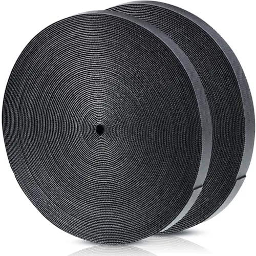 3/4 in x 90 ft Heavy Duty Hook and Loop Straps, 2 Roll