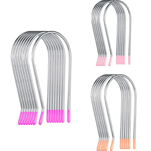 20 Pcs Hot Roller Clips Stainless Steel