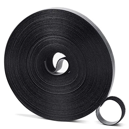 1/2 in x 45 ft Heavy Duty Hook and Loop Straps, 1 Roll
