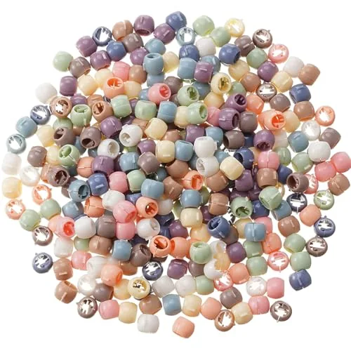 300 Pcs Mini Hair Beads Clips for Girls Kids