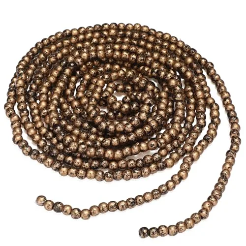 16 Feet Wood Bead Garland Christmas Tree