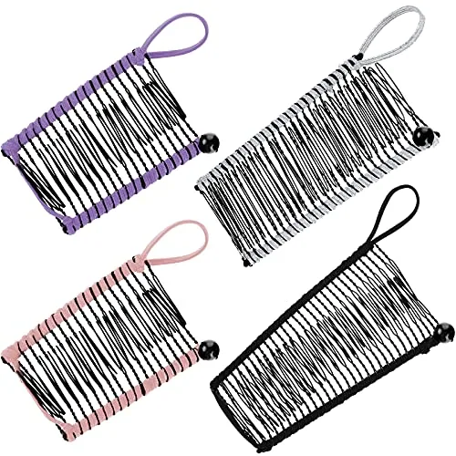 4 Pcs Stretch Banana Clips Comb