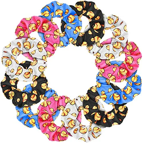 20 Pcs Softball Scrunchies for Girls, Softball Gift Hair Ties