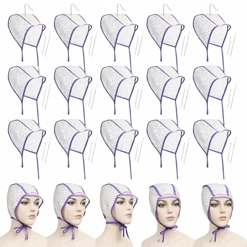 20 Pcs Highlighting Caps, Hair Highlight Cap Bulk