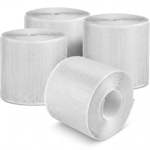 4 Pack 10 ft x 3 Inch Cable Floor Strip Cable Cover Cords Carpet