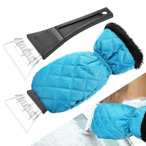 Ice Scraper with Glove Waterproof Ice Scrapers for Car Windshield No