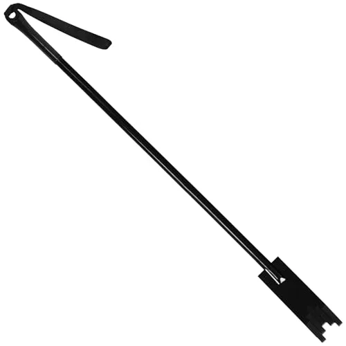 51.2 Inch Multi-Faceted Ice Chisel with PVC Handle Head Design Ice Picks