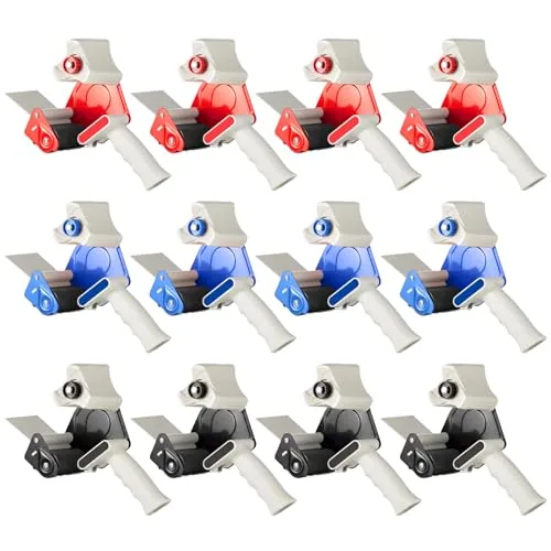 3 Inch Wide Tape Gun, 12 Pack