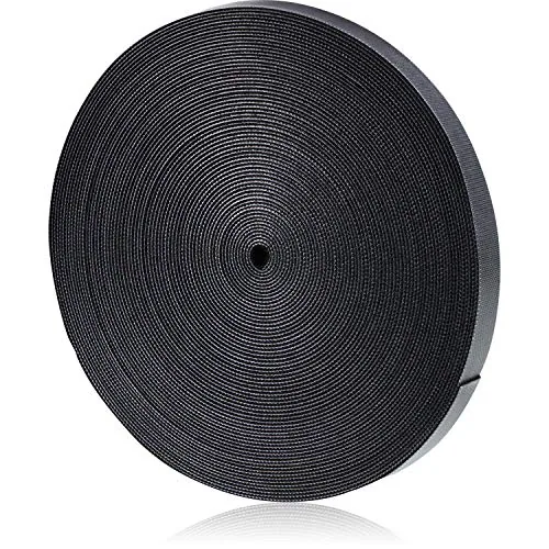 3/4 in x 90 ft Double Side Hook and Loop Straps, 1 Roll