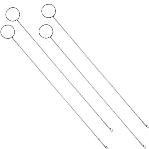 4 Pcs Loop Turner Sewing Tool, 10.4 Inch Metal Hook Latch
