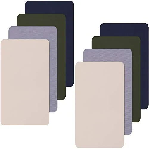 8 Pack Nylon Repair Patches, Self Adhesive Waterproof Fabric Patches