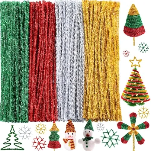 400 Pcs Halloween Pipe Cleaners