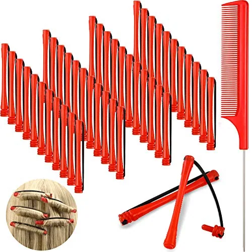 48 Pcs Perm Rods for Short Hair,0.2 Inch
