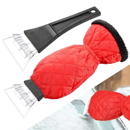 Ice Scraper with Glove Waterproof Ice Scrapers for Car Windshield No