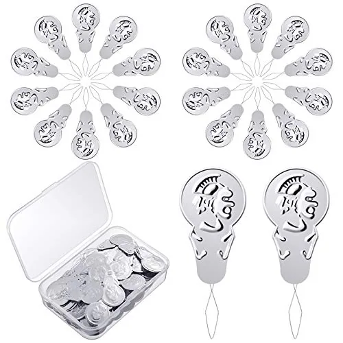 200 Pcs Embroidery Needle Threader Stitch Insertion