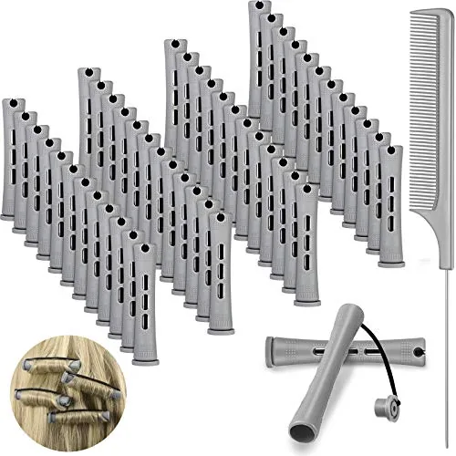 48 Pcs Perm Rods for Short Hair,0.59 Inch