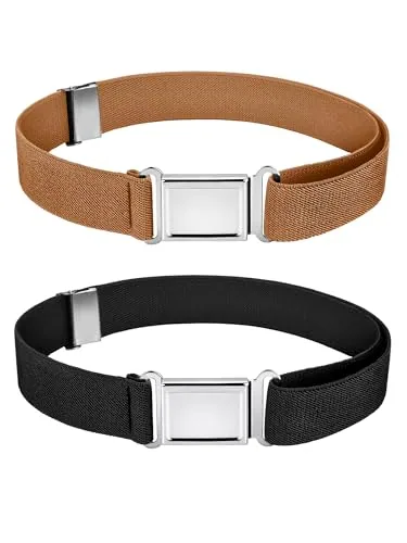 2 Pack Kids Magnetic Belt Adjustable