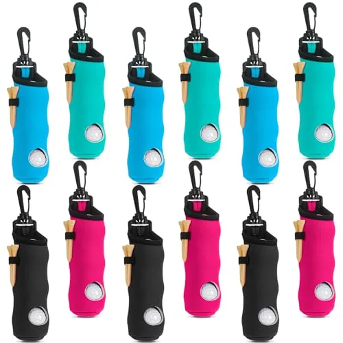 12 Pcs Golf Ball Pouch
