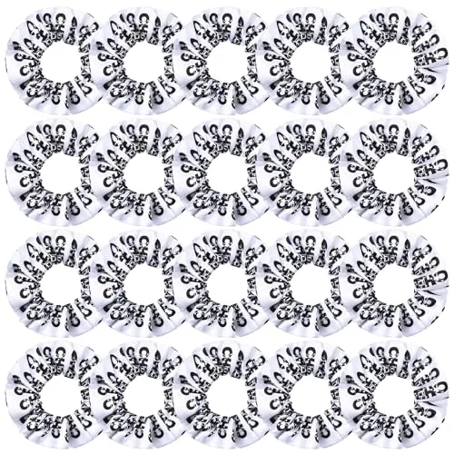 Brand 20 Pcs Satin Hair Scrunchies Cheer Hair Ties Elastic Scrunchies