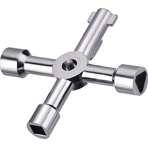 4 Way Sillcock Water Utility Key for Electric Meter Box
