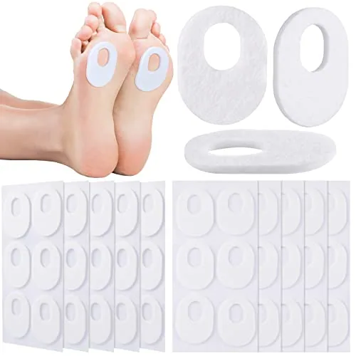 60 Pcs Callus Corn Pads for Feet, Oval Foot Pads
