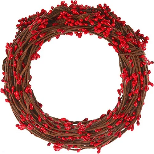 64 Feet Ply Pip Berry Garland for Christmas Winter Indoor Outdoor Decor