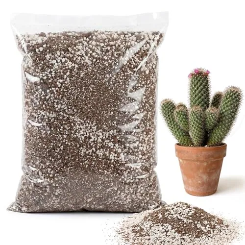 10qt Perlite & Vermiculite Mix (1: 1 Ratio), Natural 3-6mm Perlite +